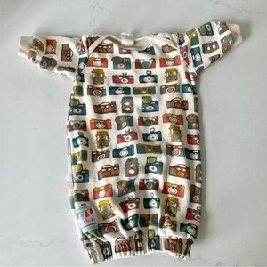 Little Stitches SLEEP SACK camera print